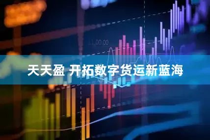 天天盈 开拓数字货运新蓝海